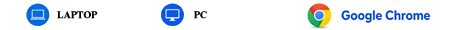 Navegador Google Chrome recomendado